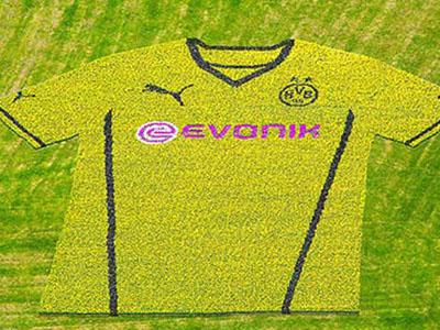 Borussia Dortmund Rilis Jersey Baru dengan 80.655 Bunga!